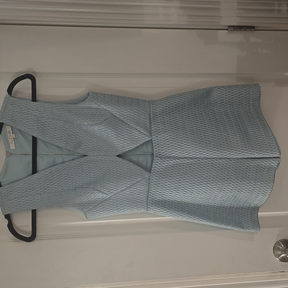 Alexis Light Blue Romper
